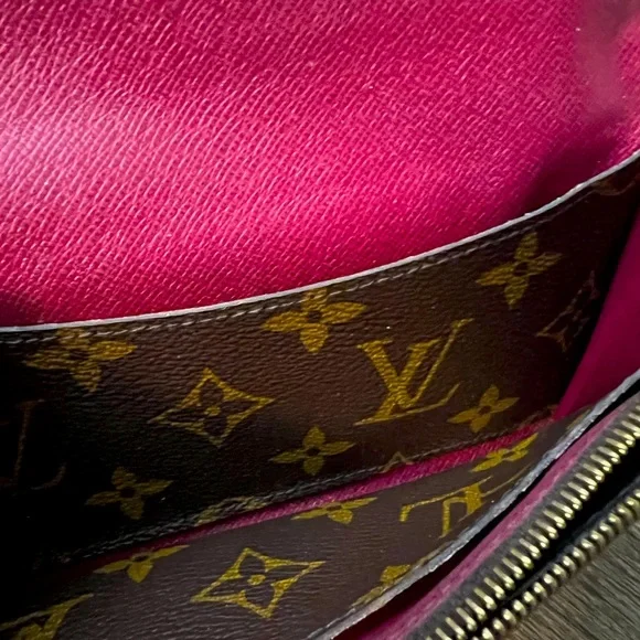 Louis Vuitton Brown x Poppy LV Heritage Monogram Wallet - Picture 6 of 9